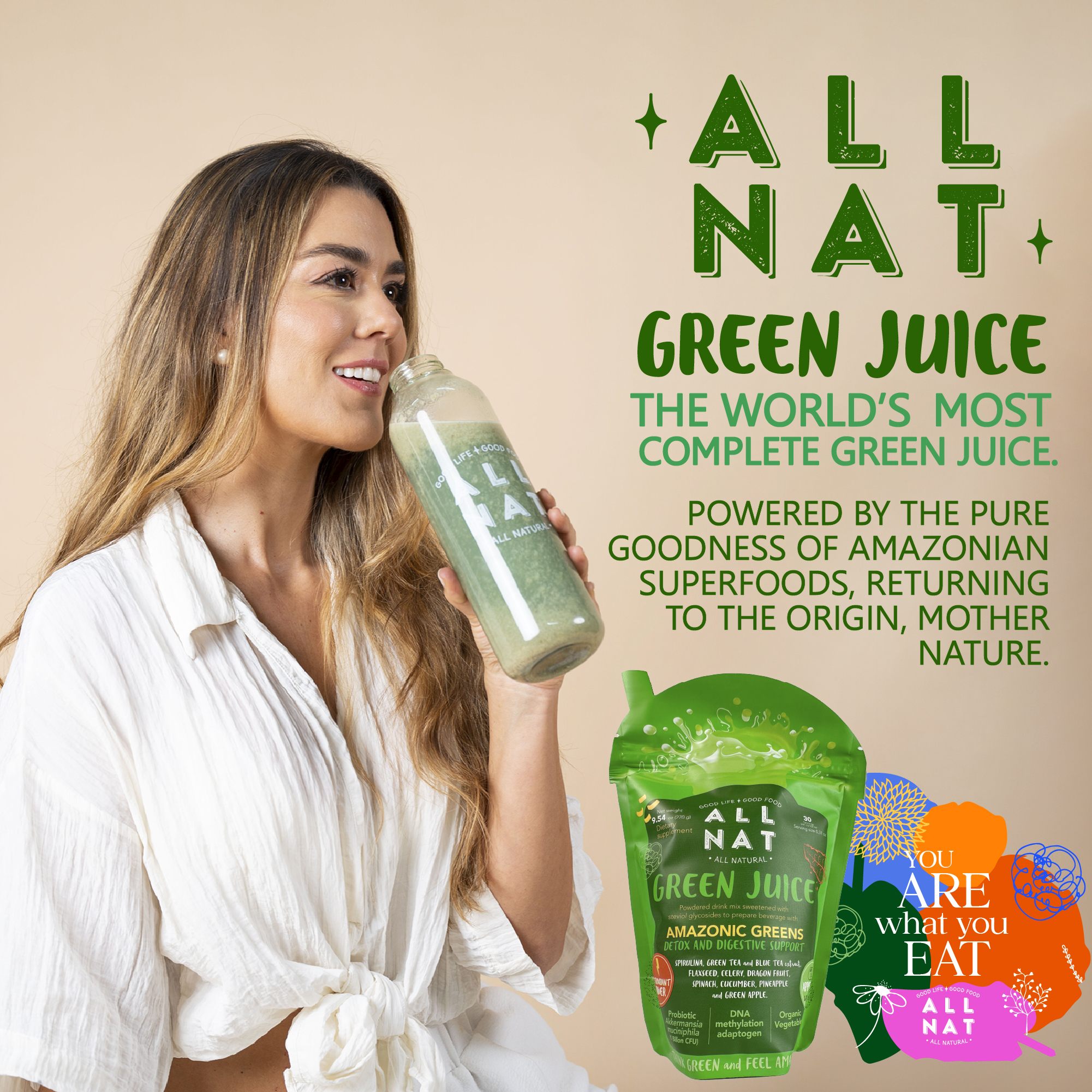 Allnat Injection ALL NAT Alimentos, batidos verdes, suplementos naturales, jugo verde ...