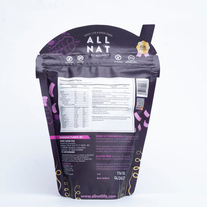 ALL NAT HAIR GROWTH & SHINE™ | 4D Bioformula Drink with 22 Active Ingredients | Blocks DHT, Strengthens Follicles, Restores Shine & Prevents Graying | For Women & Men | Vegan · Sugar-Free · 300g