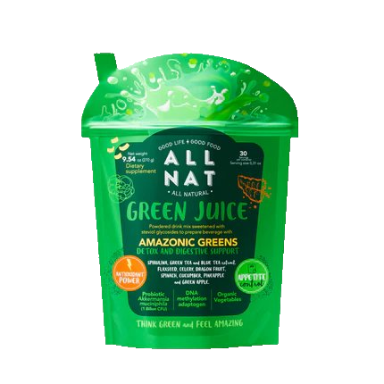 ALL NAT Green Juice - Advanced Superfood Powder with Akkermansia (GLP-1 Support) & DNA Methylation Adaptogens